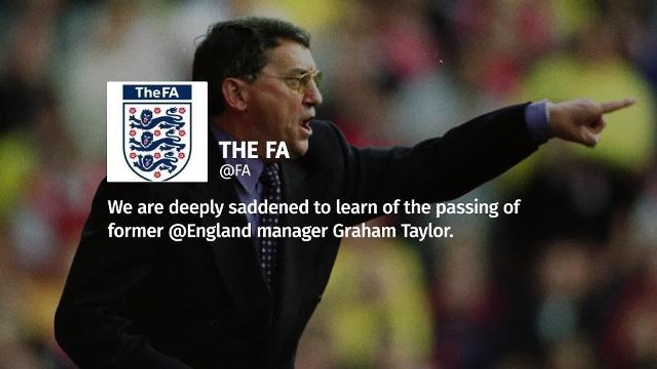 Graham Taylor dies aged 72