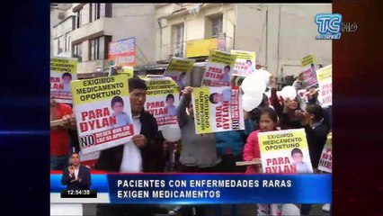 Download Video: Pacientes con enfermedades raras exigen medicamentos