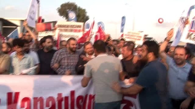 15 Temmuz darbe girişiminin yıldönümünde İncirlik üssüne yürüdüler