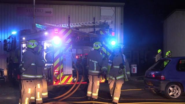COUNTY NEWS: Fire crews tackle garage blaze