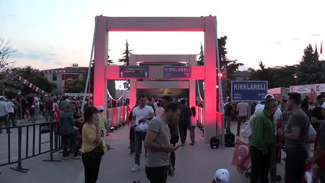 15 Temmuz Demokrasi ve Milli Birlik Günü - Demokrasi ve Milli Birlik Yürüyüşü yapıldı