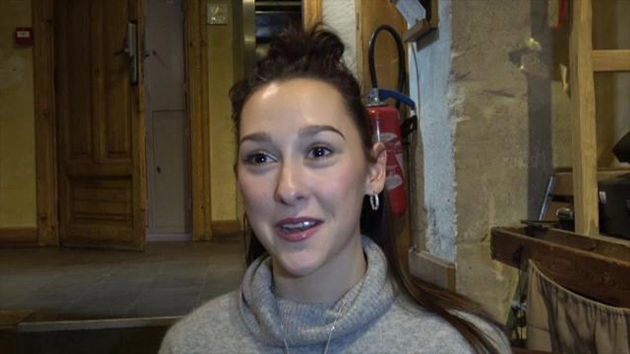 Yorkshire girl Emily McCarthy in Cirque du Soleil Varekai