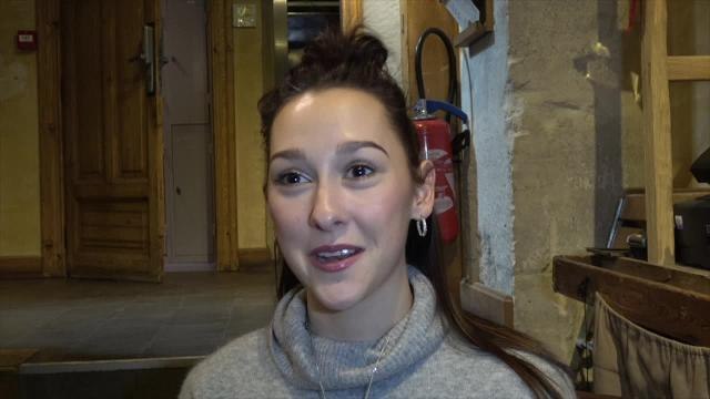 Yorkshire girl Emily McCarthy in Cirque du Soleil Varekai