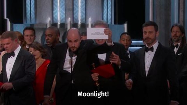 Oscars mix-up