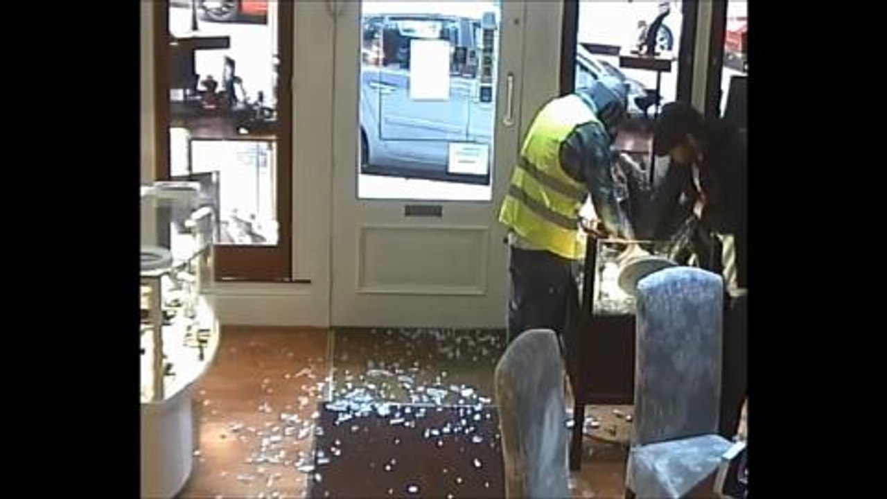 Terrifying raid at jewellers in Halifax
