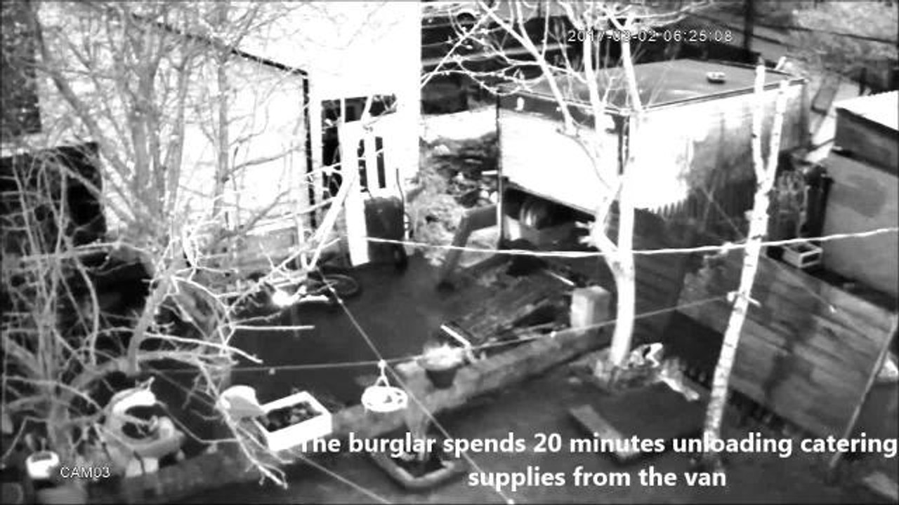 Burglary CCTV