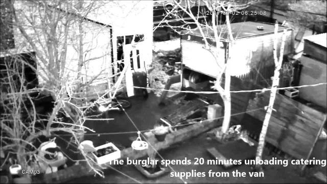 Burglary CCTV