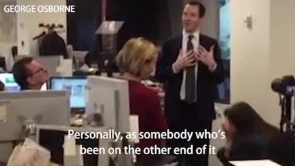 George Osborne speech-  subtitled