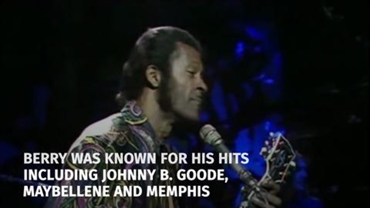 Chuck Berry dies aged 90