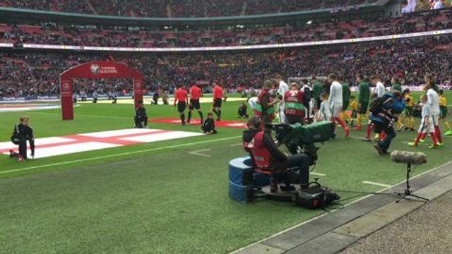 Bradley Lowery at Wembley