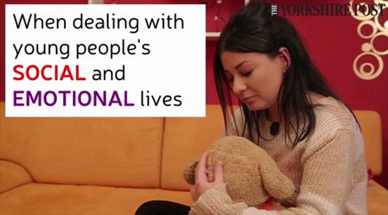 Unhappy UK teenagers