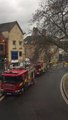 Fire in Mansfield town centre