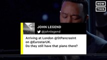 John Legend Surprises Morning Commuters