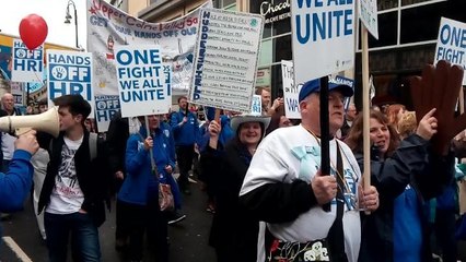 Leeds NHS demonstration