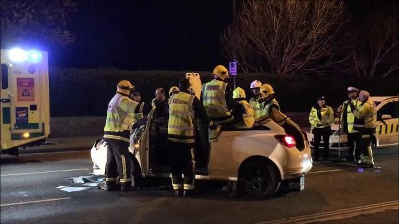 Crash in Eastern Road