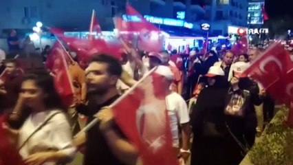 15 Temmuz’un kilit noktası Marmaris’te demokrasi seli