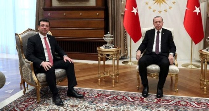 23 Haziran İstanbul seçimi sonrası İmamoğlu ile Erdoğan ilk kez bir arada görüntülendi