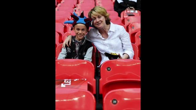 South Shields fans at Wembley