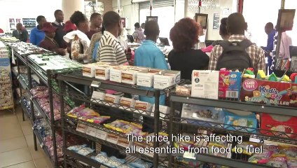 Harare residents react as Zimbabwe inflation rate soars to 175%