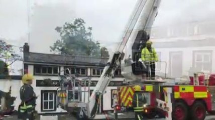 Fire at 19th Hole pub, Bridgend