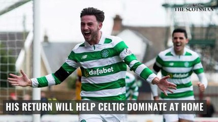 Patrick Roberts set to return to Celtic