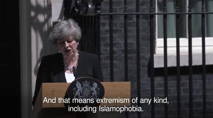 Theresa May condems attack