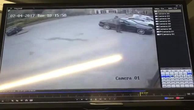 The attempted robbery