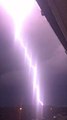 Lightning strikes inGrantham