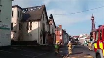Fire destroys Comrades Club in Blackpool