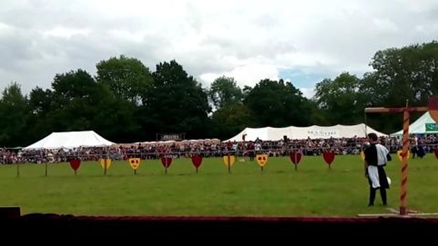 VIDEO: Medieval mayhem at Loxwood Joust