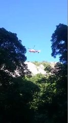 Air ambulance rescue Matlock Bath
