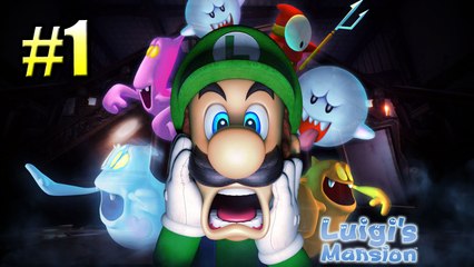 Luigi's Mansion 1 HD #1 — Mario is Missing {GameCube} Walkthrough part 1
