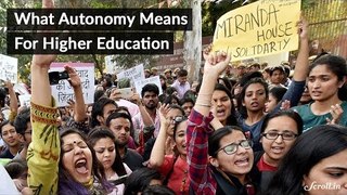 What autonomy means for higher education in India