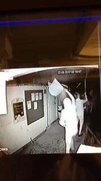 Vandals at Southsea Model Village