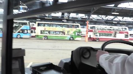 Fully electric public buses in Edinburgh