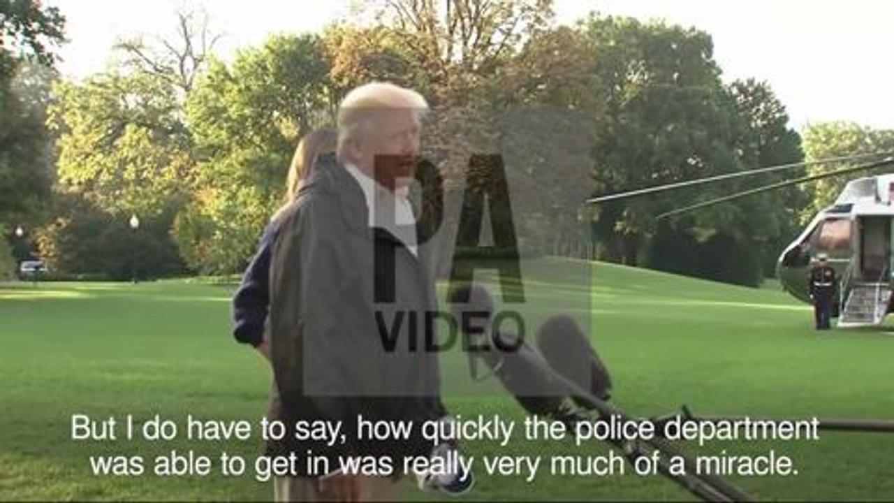 Trump on Las Vegas shooting