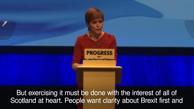 Sturgeon on Independence
