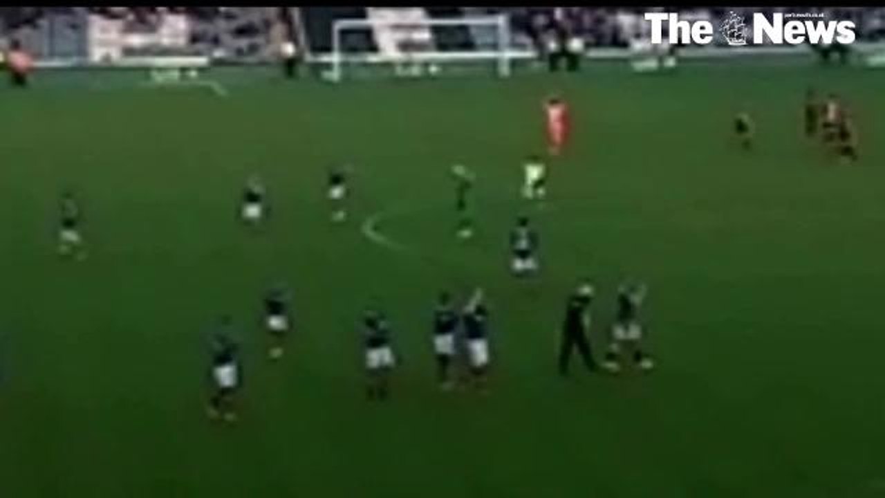 Pompey MK Dons final whistle