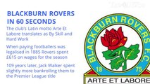 Blackburn Rovers in 60 seconds