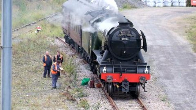 Flying Scotsman breakdown in Pboro