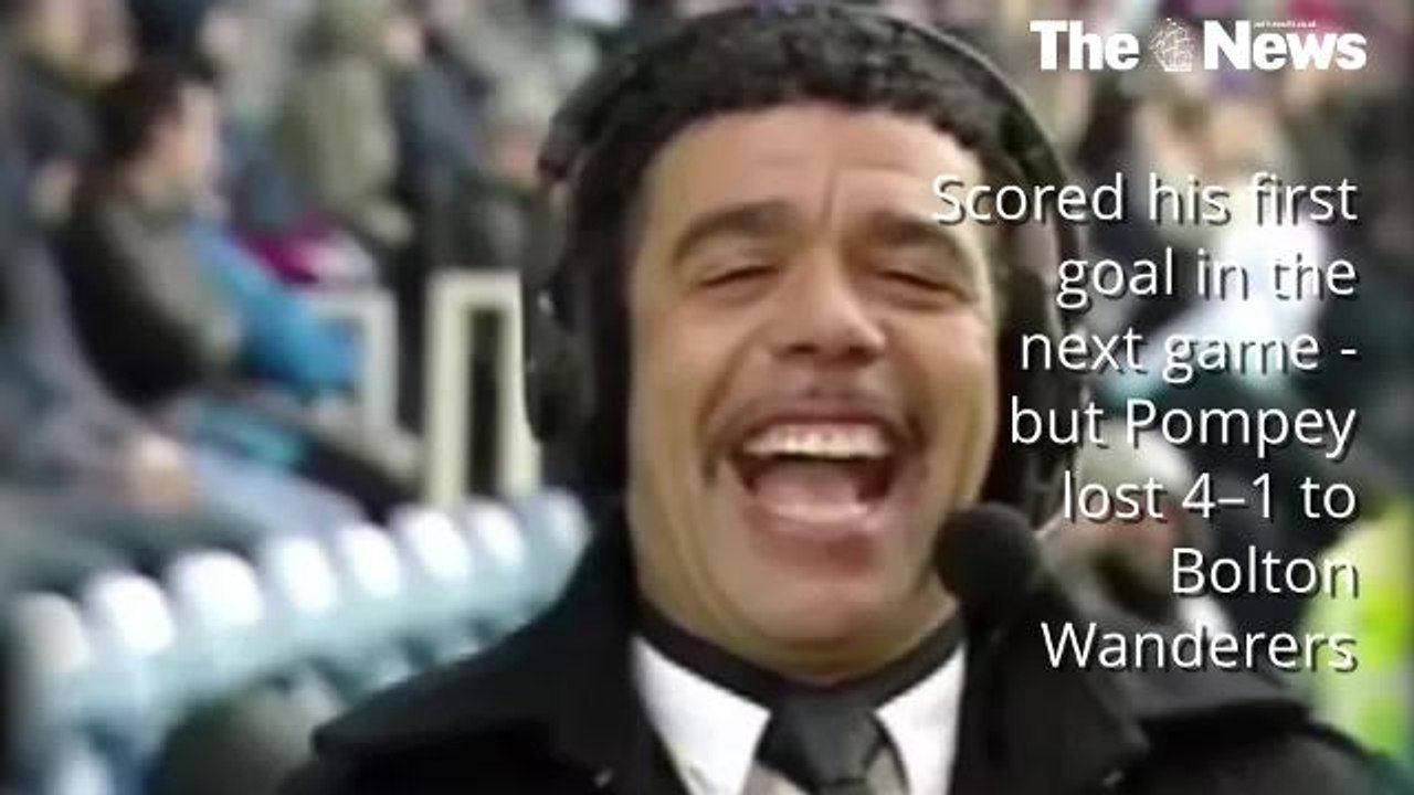 Chris Kamara at Pompey