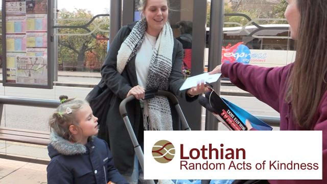 Lothian Buses Random Acts Kindness