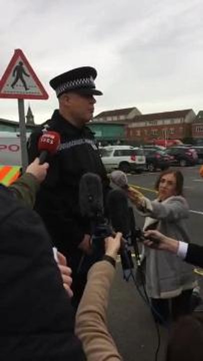 Cash machine explosion press conference
