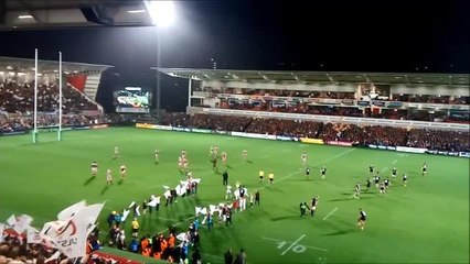Ulster rugby fans at Kingspan Stadium