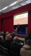 John Swinney MSP opens Carrongrange High