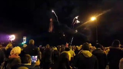 Fireworks event in Seaham