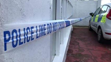 Hayling murder scene video