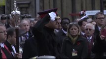 Prince Harry visits Field of Remembrance at Westminster Abbey