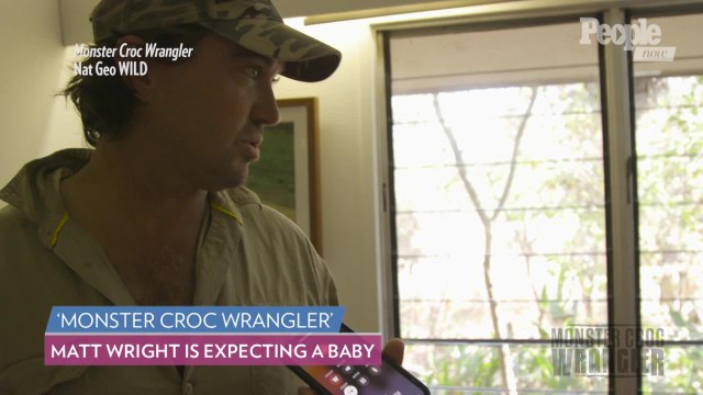 Having a Baby Won't Prevent Crocodile Wrangler Matt Wright from Dealing with Wildlife
