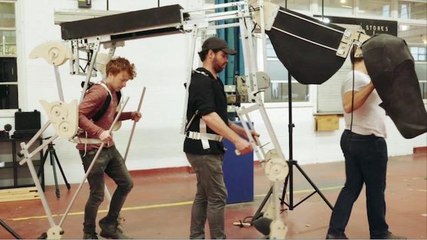 Santa life size reindeer puppets to parade at Meadowhall